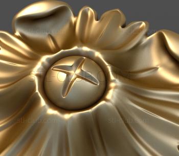 3D model Cornflower (STL)